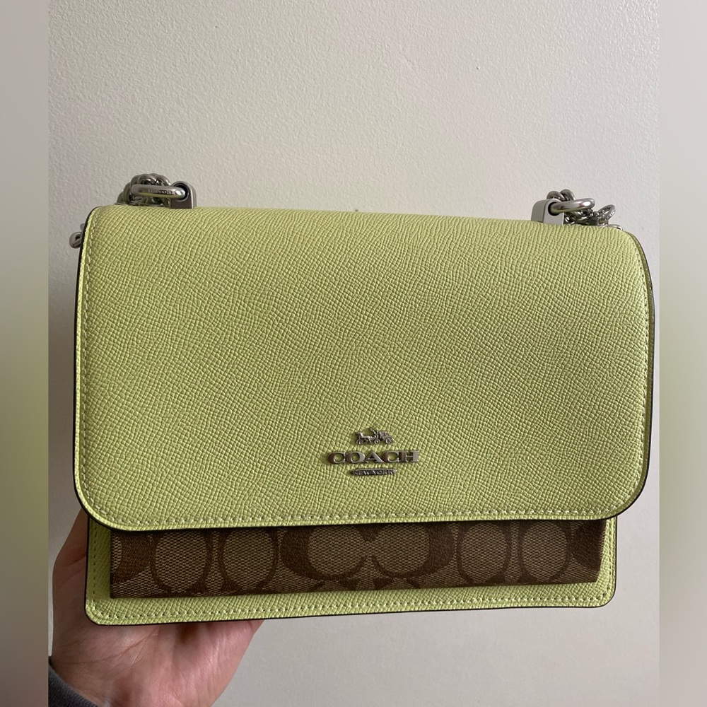 COACH Klare crossbody bag in signature canvas
